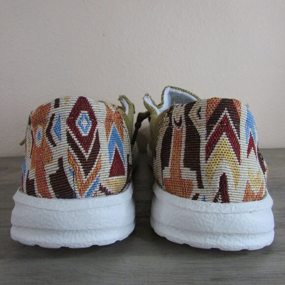 Gypsy Jazz Women's 6 Poppy 2 Slip On Loafer Shoe - Tan GJSP0217-251 - Picture 3 of 4